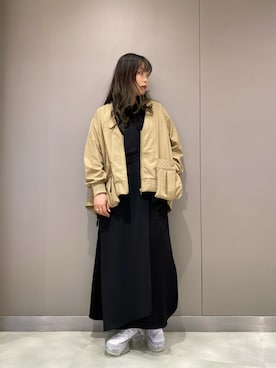 「grounds（グラウンズ）のアイテム（シューズ）」を使った、runaさん（レディース・159cm）の冬コーディネート