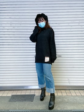 「ISAMU KATAYAMA BACKLASH（イサムカタヤマバックラッシュ）のアイテム（帽子）」を使った、runaさん（レディース・159cm）の夏コーディネート