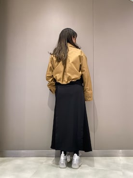 「grounds（グラウンズ）のアイテム（シューズ）」を使った、runaさん（レディース・159cm）の冬コーディネート