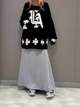 「grounds（グラウンズ）のアイテム（シューズ）」を使った、runaさん（レディース・160cm）の春コーディネート