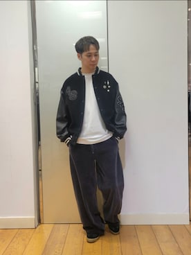 「ALLSAINTS（オールセインツ）のアイテム」を使った、Naoya 〈相互フォロー〉さん（メンズ・168cm）の秋コーディネート