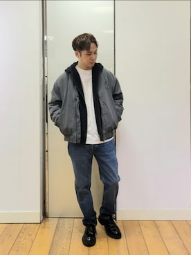 「ALLSAINTS（オールセインツ）のアイテム」を使った、Naoya 〈相互フォロー〉さん（メンズ・168cm）の秋コーディネート