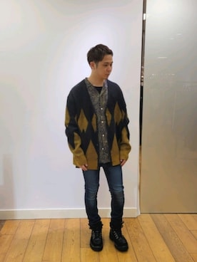 「ALLSAINTS（オールセインツ）のアイテム」を使った、Naoya 〈相互フォロー〉さん（メンズ・168cm）の秋コーディネート