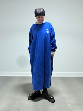 「アイテム（ワンピース/ドレス）」を使った、未央  ‪ ‪ さん（レディース・170cm）の冬コーディネート