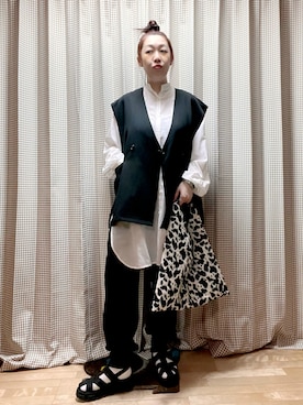 「Loco Ocean（ロコオーシャン）のアイテム」を使った、未央  ‪ ‪ さん（レディース・169cm）の春コーディネート