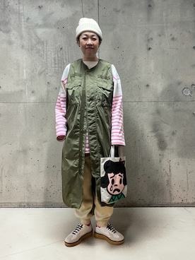 未央 さん(レディース・170cm)の春コーディネート