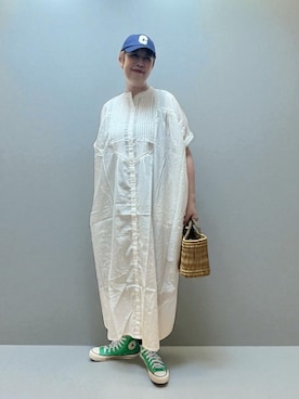 「アイテム（ワンピース/ドレス）」を使った、未央  ‪ ‪ さん（レディース・169cm）の夏コーディネート