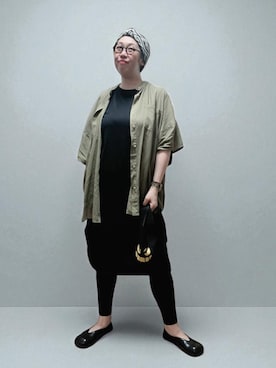 「アイテム（パンプス）」を使った、未央  ‪ ‪ さん（レディース・169cm）の夏コーディネート