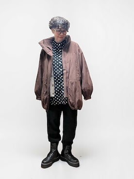 未央 さん(レディース・170cm)の冬コーディネート