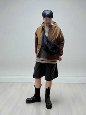 「SUGAR BISKET（シュガービスケット）のアイテム」を使った、未央  ‪ ‪ さん（レディース・170cm）の冬コーディネート