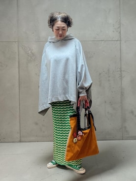 「niko and...（ニコアンド）のアイテム」を使った、未央  ‪ ‪ さん（レディース・170cm）の春コーディネート