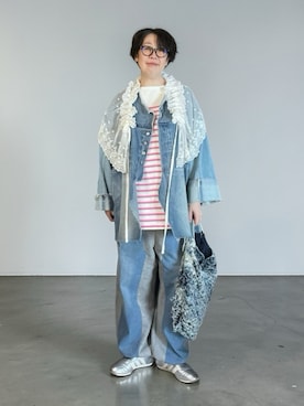 未央 さん(レディース・170cm)の春コーディネート