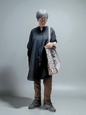 「アイテム（スニーカー）」を使った、未央  ‪ ‪ さん（レディース・169cm）の秋コーディネート