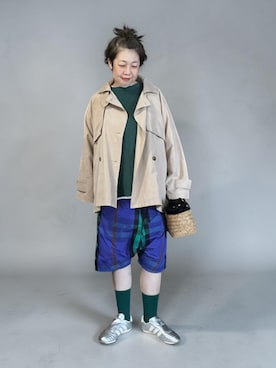 「AMERICAN HOLIC（アメリカンホリック）のアイテム」を使った、未央  ‪ ‪ さん（レディース・170cm）の春コーディネート