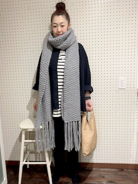 未央  ‪ ‪ さん（レディース・169cm）の冬コーディネート