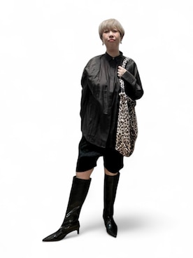 「アイテム（トップス）」を使った、未央  ‪ ‪ さん（レディース・169cm）の秋コーディネート