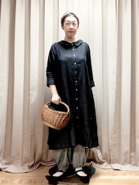 「カコバッグ」｜未央  ‪ ‪ さん（レディース・169cm）の春コーディネート