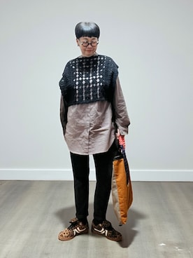 「アイテム（デニムパンツ）」を使った、未央  ‪ ‪ さん（レディース・170cm）の秋コーディネート