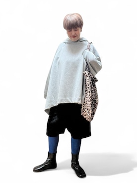 「アイテム（トートバッグ）」を使った、未央  ‪ ‪ さん（レディース・169cm）の秋コーディネート