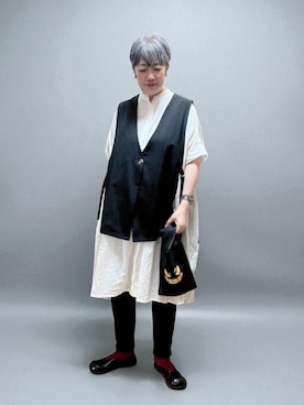 「アイテム（パンプス）」を使った、未央  ‪ ‪ さん（レディース・169cm）の秋コーディネート