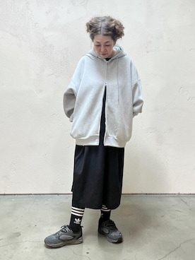 「MoonStar（ムーンスター）のアイテム」を使った、未央  ‪ ‪ さん（レディース・170cm）の春コーディネート