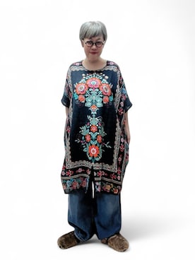 「アイテム（ワンピース/ドレス）」を使った、未央  ‪ ‪ さん（レディース・169cm）の秋コーディネート