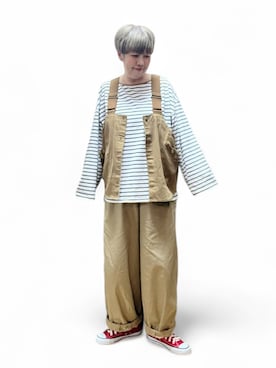 「アイテム（ベスト）」を使った、未央  ‪ ‪ さん（レディース・169cm）の秋コーディネート