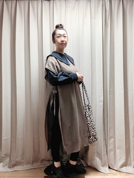 未央  ‪ ‪ さん（レディース・169cm）の春コーディネート