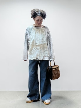 「高身長女子」｜未央  ‪ ‪ さん（レディース・170cm）の春コーディネート