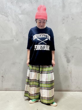 「studio CLIP（スタディオクリップ）のアイテム」を使った、未央  ‪ ‪ さん（レディース・170cm）の夏コーディネート