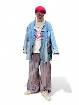 「アイテム（パンツ）」を使った、未央  ‪ ‪ さん（レディース・169cm）の秋コーディネート