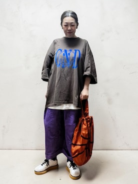 「コーデュロイ」｜未央  ‪ ‪ さん（レディース・169cm）の秋コーディネート