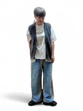 「アイテム（シューズ）」を使った、未央  ‪ ‪ さん（レディース・169cm）の秋コーディネート