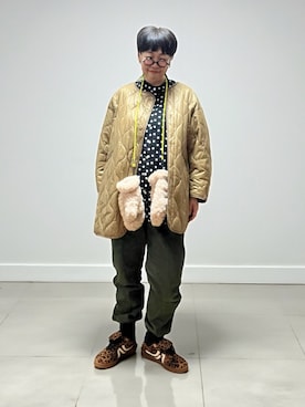 「ジョガーパンツ」｜未央  ‪ ‪ さん（レディース・170cm）の冬コーディネート