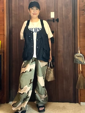 「Java（ジャバ）のアイテム」を使った、未央  ‪ ‪ さん（レディース・169cm）の夏コーディネート