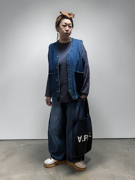 未央 さん(レディース・170cm)の春コーディネート