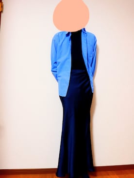 「アイテム（スカート）」を使った、neueblumeさん（メンズ・183cm）の秋コーディネート