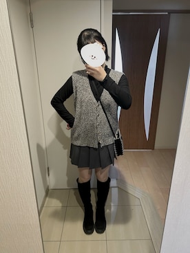 「RAY CASSIN（レイカズン）のアイテム」を使った、ずぼらちゃんさん（レディース・166cm）の春コーディネート