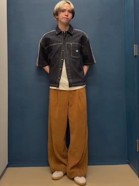 Kncnさん（メンズ・181cm）の冬コーディネート