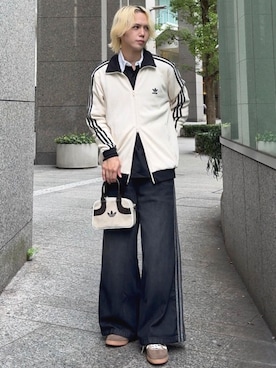 「アイテム（その他アウター）」を使った、Kncnさん（メンズ・181cm）の秋コーディネート
