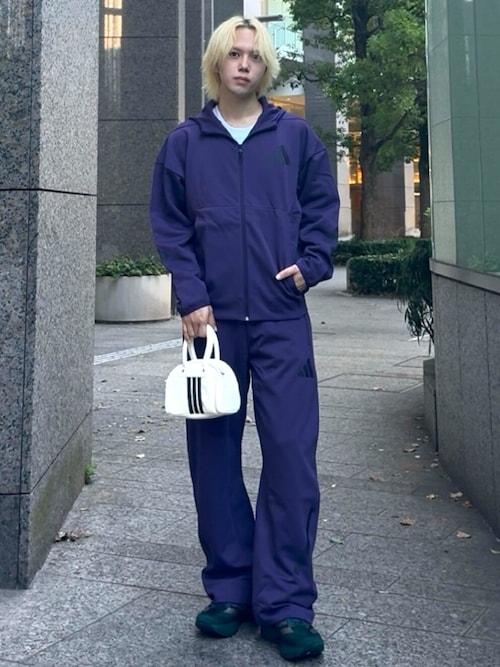 adidas Z.N.E. ルーズフィット 半袖Tシャツ / アディダス adidas