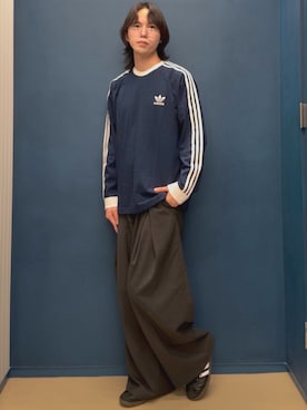 「サンバ」｜Kncnさん（メンズ・180cm）の夏コーディネート