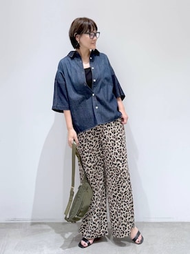 「アイテム（タンクトップ）」を使った、maturi0108さん（レディース・164cm・40代）の夏コーディネート