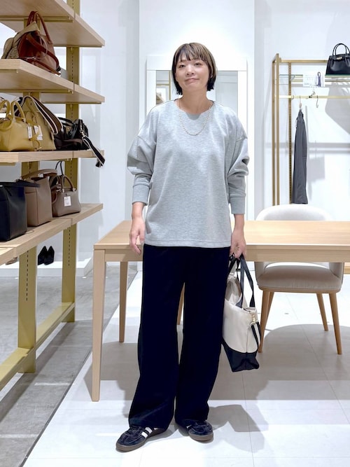 スウェットカーブパンツ/607527（スウェットパンツ）｜Elura（エルーラ