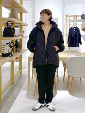 「アイテム（スラックス）」を使った、maturi0108さん（レディース・164cm・40代）の秋コーディネート