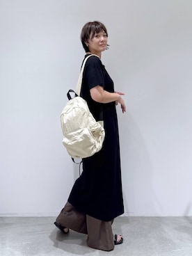 「アイテム（バックパック/リュック）」を使った、maturi0108さん（レディース・164cm・40代）の夏コーディネート