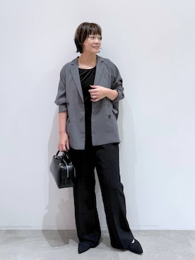 「アイテム（テーラードジャケット）」を使った、maturi0108さん（レディース・164cm・40代）の夏コーディネート