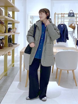 「アイテム（ブルゾン）」を使った、maturi0108さん（レディース・164cm・40代）の秋コーディネート