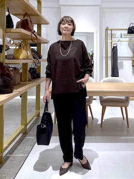 「アイテム（パンプス）」を使った、maturi0108さん（レディース・164cm・40代）の秋コーディネート