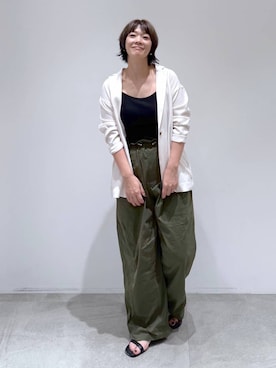 「アイテム（その他アウター）」を使った、maturi0108さん（レディース・164cm・40代）の夏コーディネート